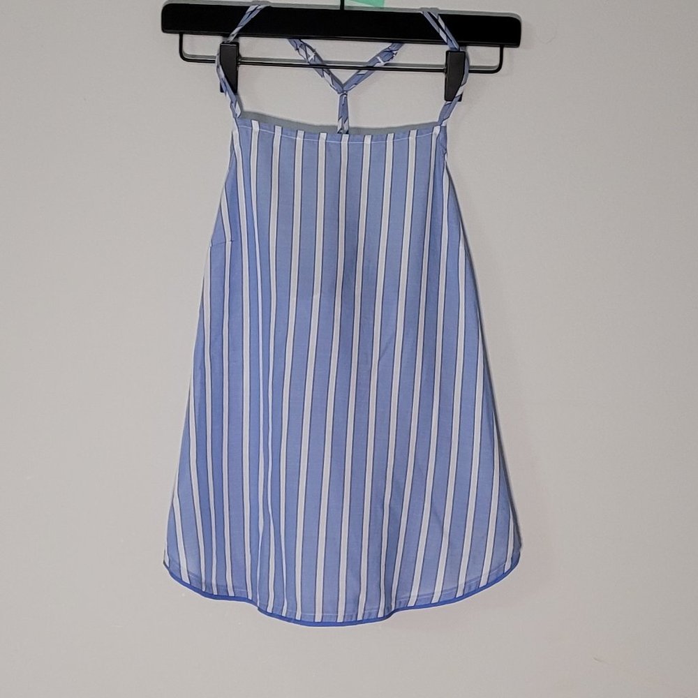 Stripe Stars Above Top- XS